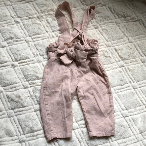louis louise Other - Louis Louise Paris pink baby girl overalls 3 month